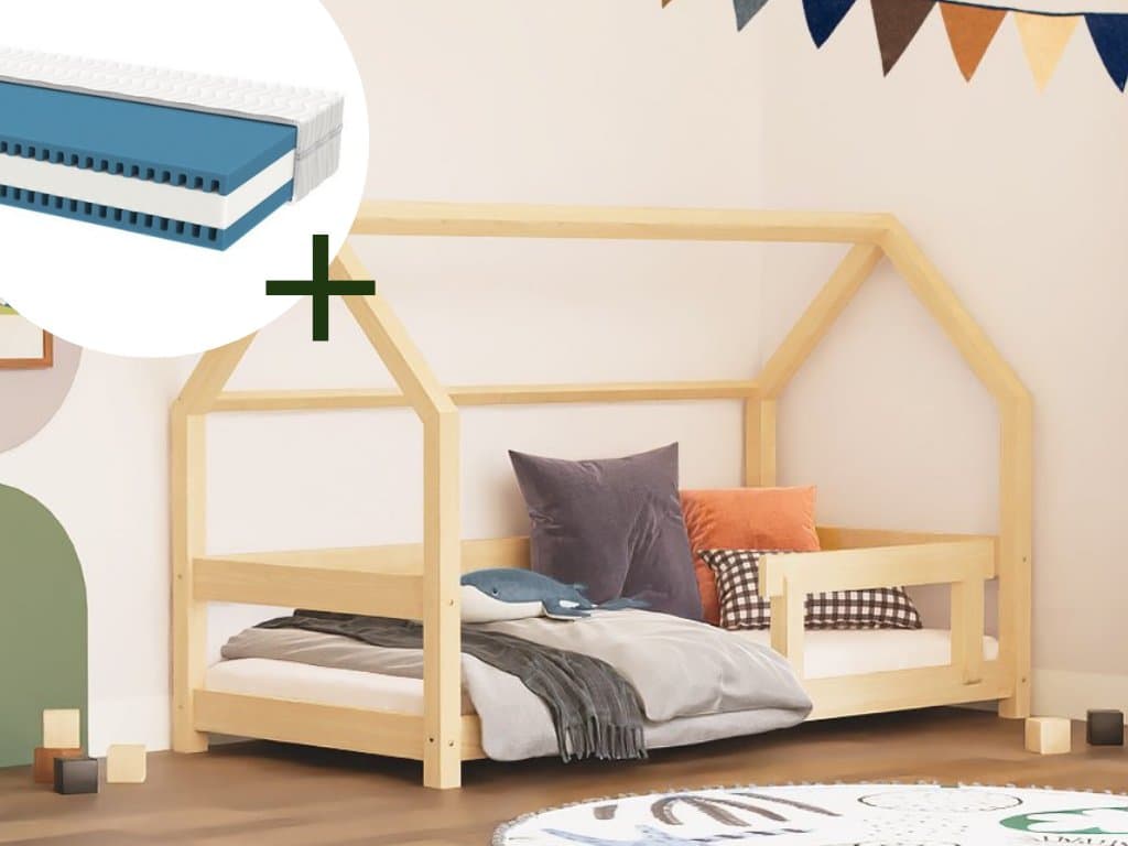 Hausbett 120x200 für Kinder – perfekter Schlaf- und Spielplatz