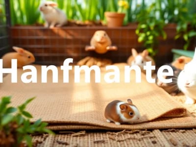 Vorteile der Hanfmatte für Ihre Kleintiere und ihre Haltung