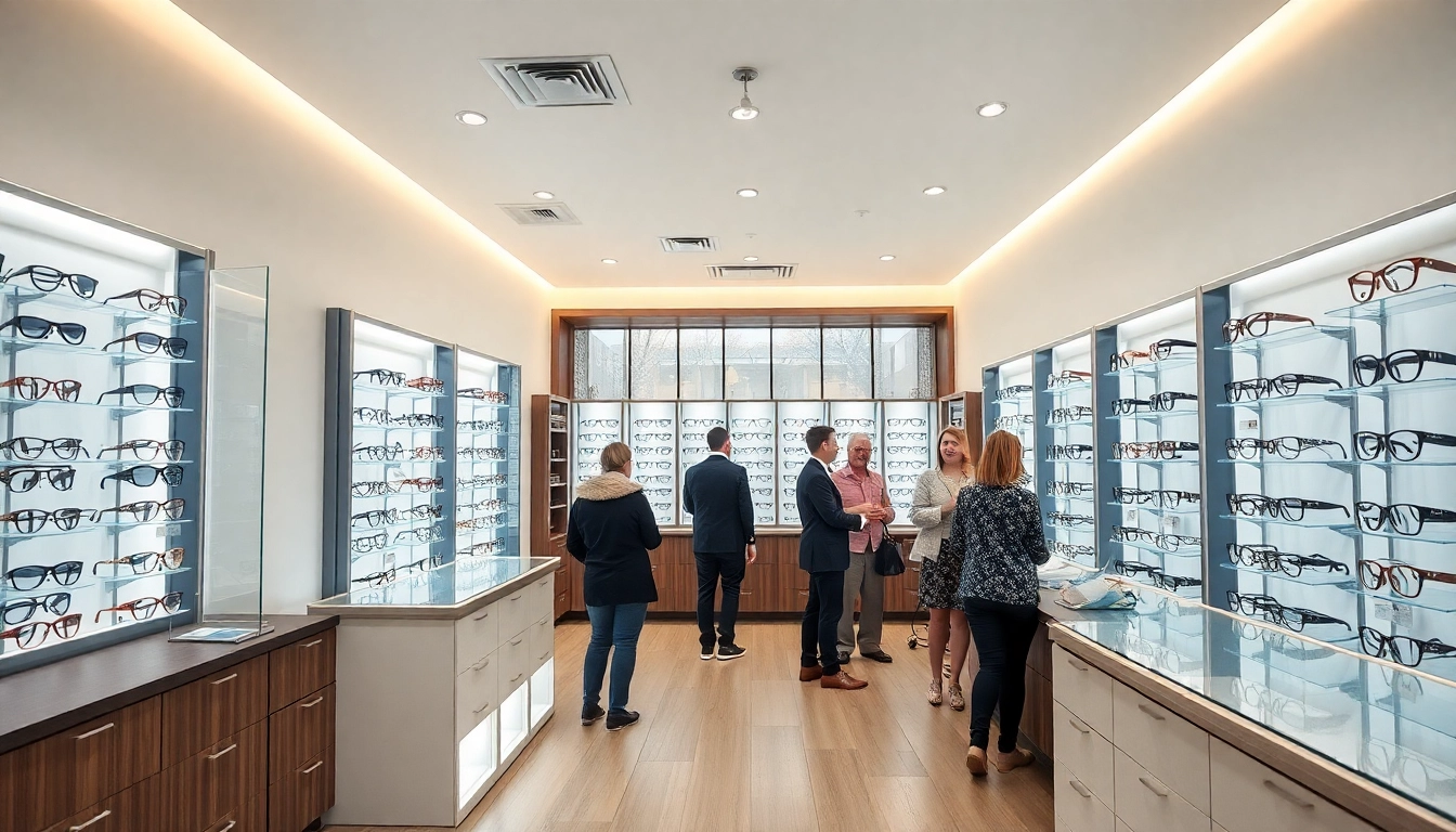 Optiker Nürnberg offering personalized consultations and a variety of eyewear options for customers.
