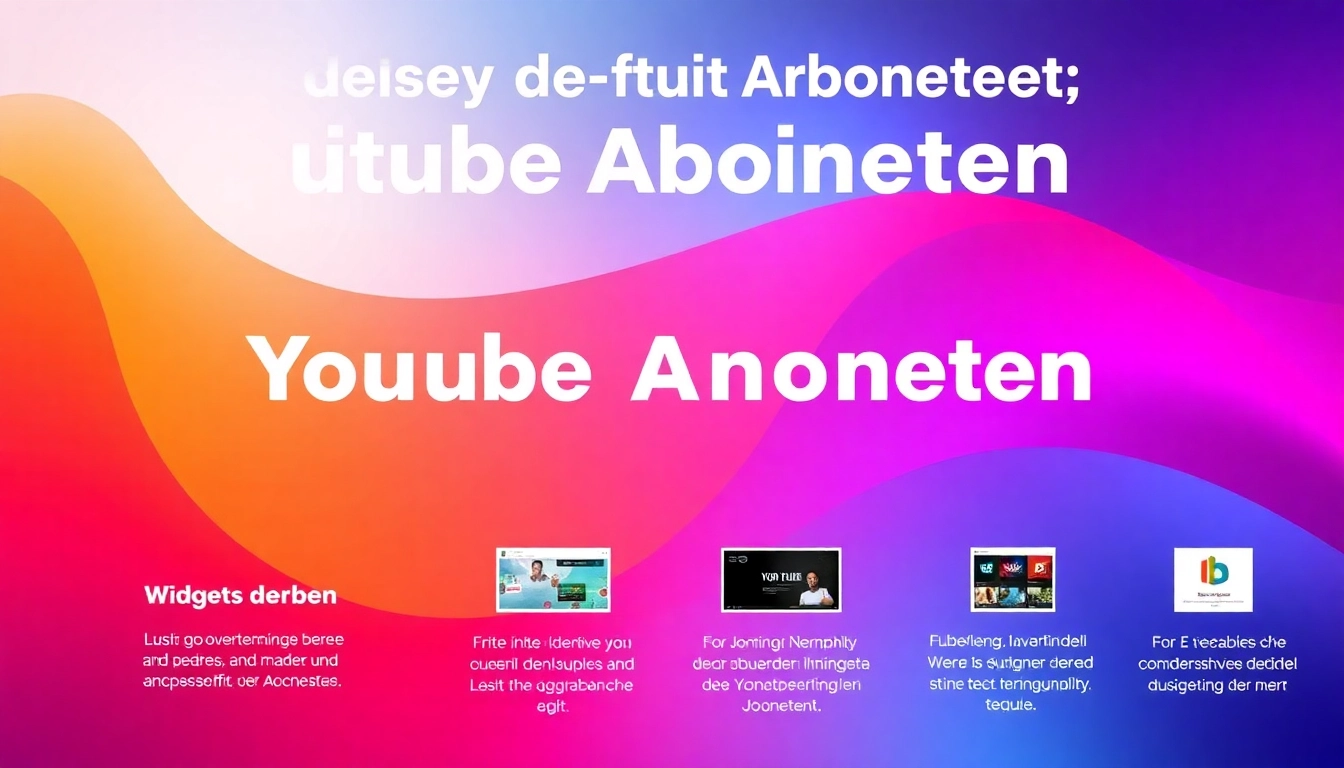 Kaufe jetzt Youtube Abonnenten kaufen für schnelleres Wachstum und höhere Sichtbarkeit deines Kanals.