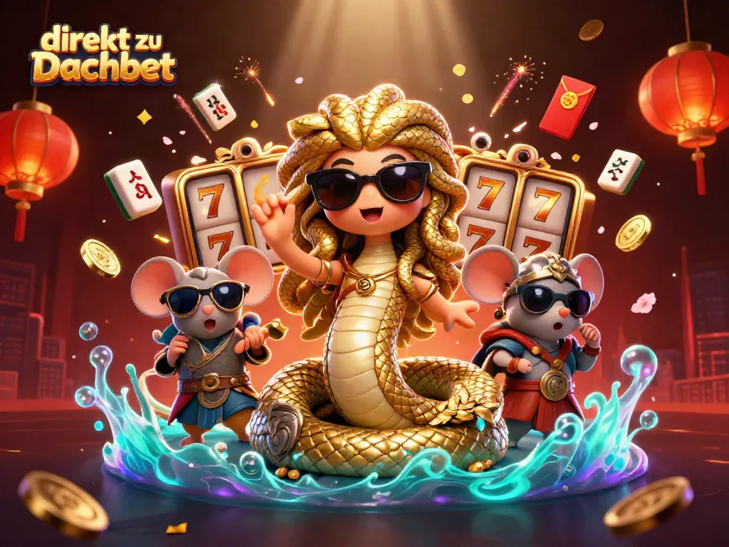 Direkt zu Dachbet - Erleben Sie spannende Casino-Action mit Slot-Reels und Medusa