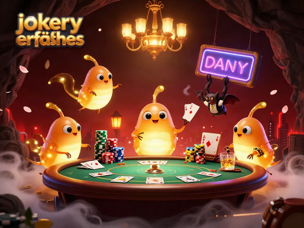 Experience jokery erfahrungen with dynamic casino elements, vibrant glowworm characters, and engaging poker action.