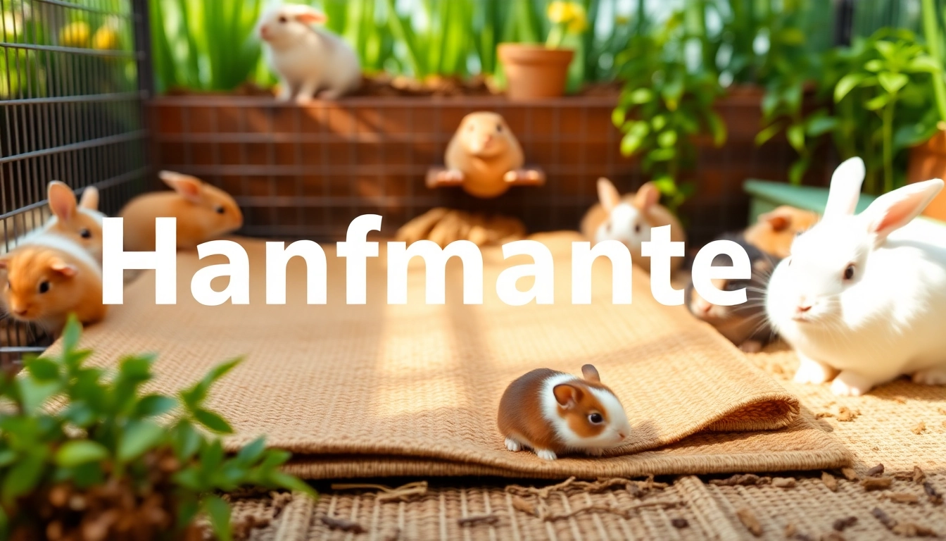 Vorteile der Hanfmatte für Ihre Kleintiere und ihre Haltung