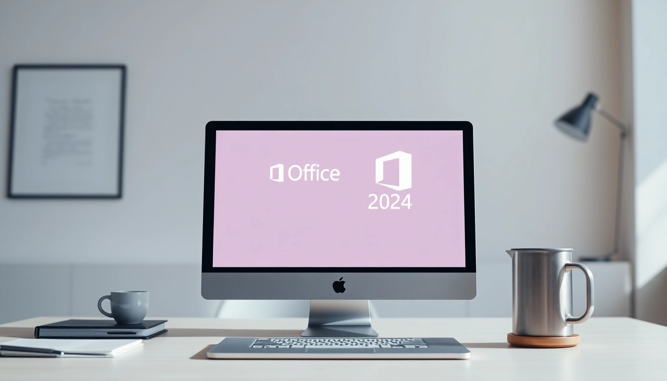 Entdecken Sie die Vorteile der Microsoft Office 2024 Mac Update Garantie mit einem modernen MacBook.