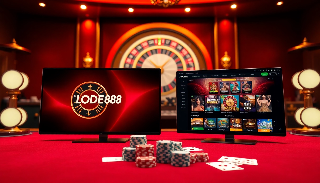 Engage in thrilling gameplay at LODE88 with high-stakes cards and roulette action.