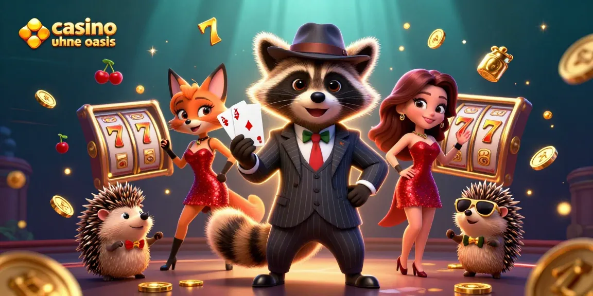 Win big with casino ohne oasis in this vibrant slot scene featuring charming characters and dynamic elements.
