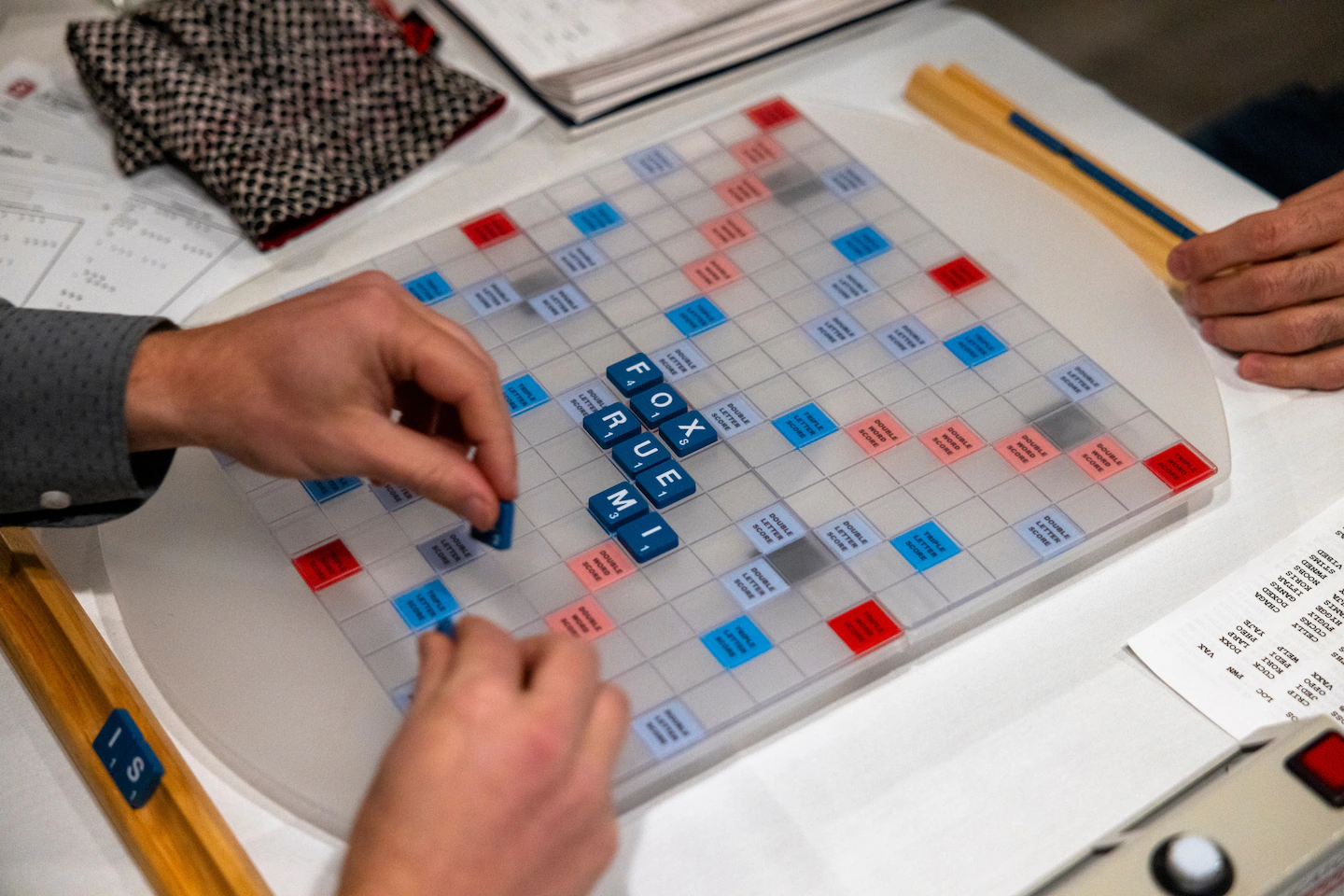 Mache aus jedem Spiel eine Herausforderung mit Scrabblemania