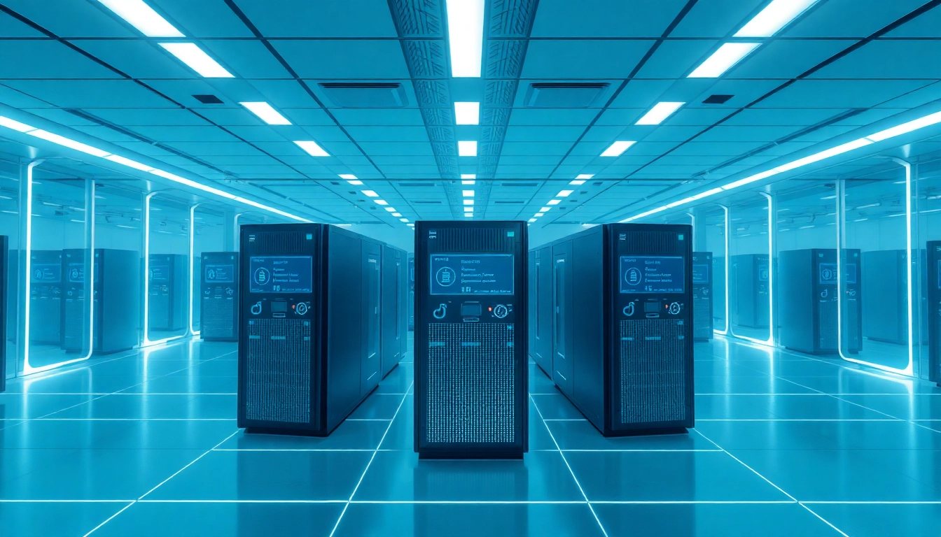 Visualisierung von Windows Server 2025 mit Hyper-V Support in einem modernen Rechenzentrum.