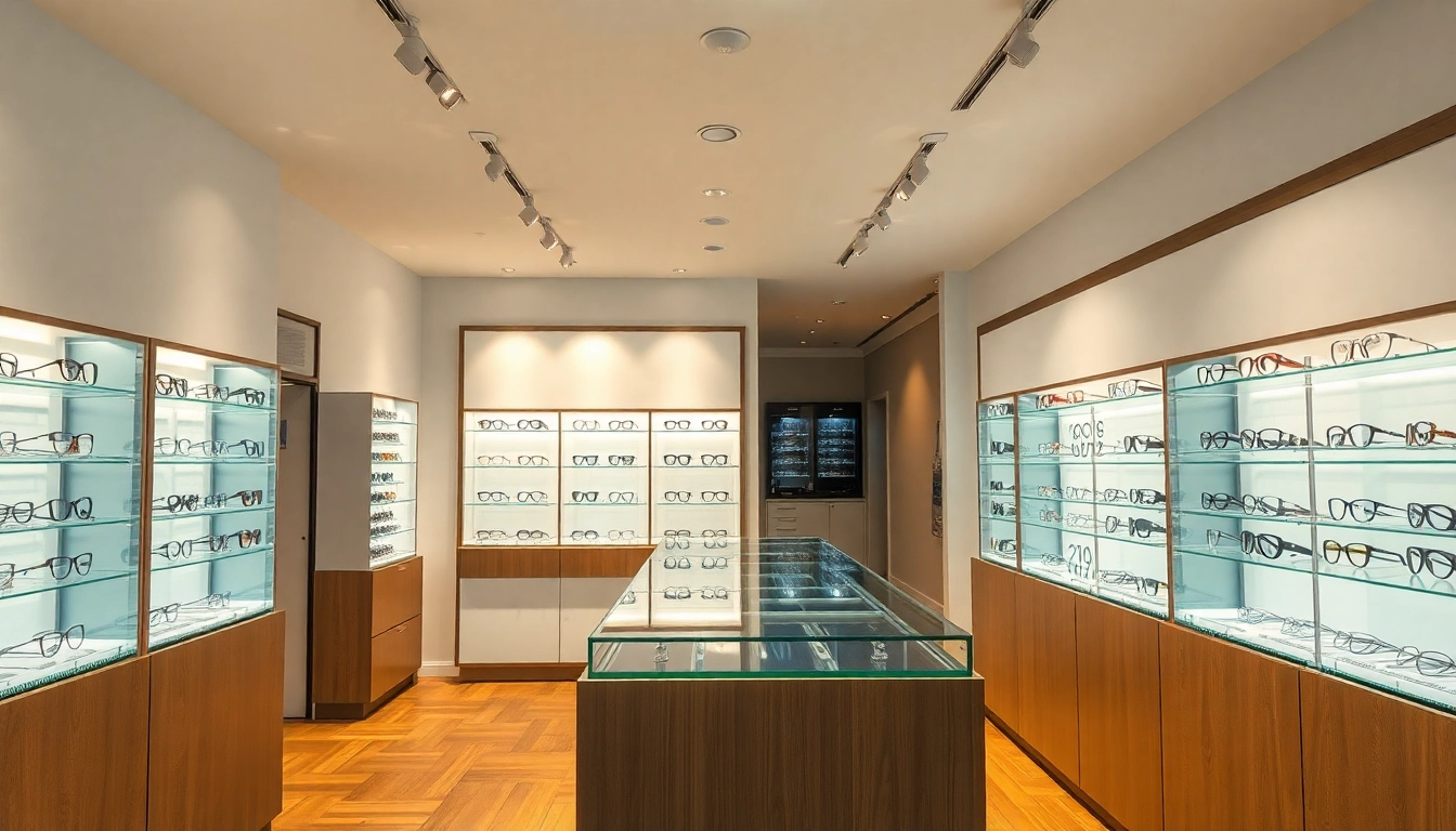 Optiker Nürnberg: Kunden beraten sich über Brillen im stilvollen Optikgeschäft von Drießlein.