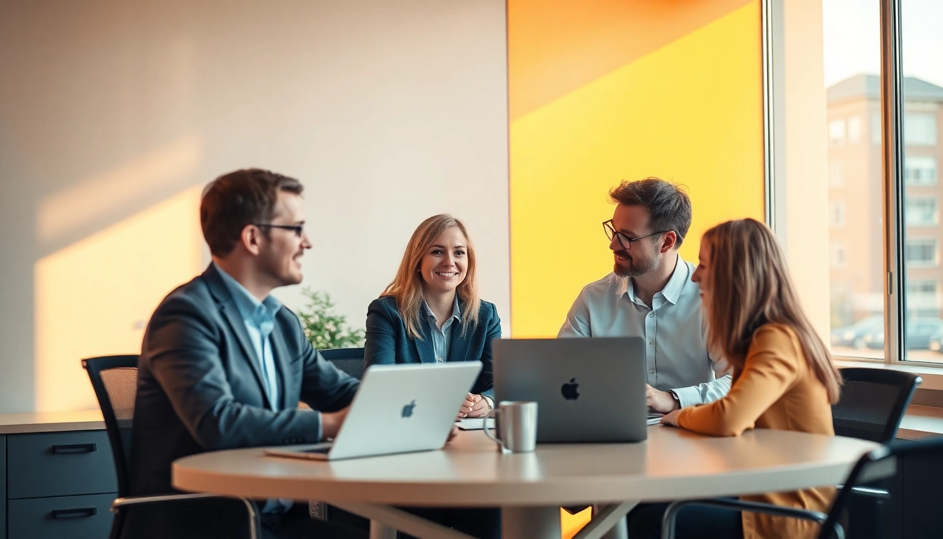 Berater in einem modernen Büro erarbeiten die beste Unternehmensberatung für kluge Entscheidungen.