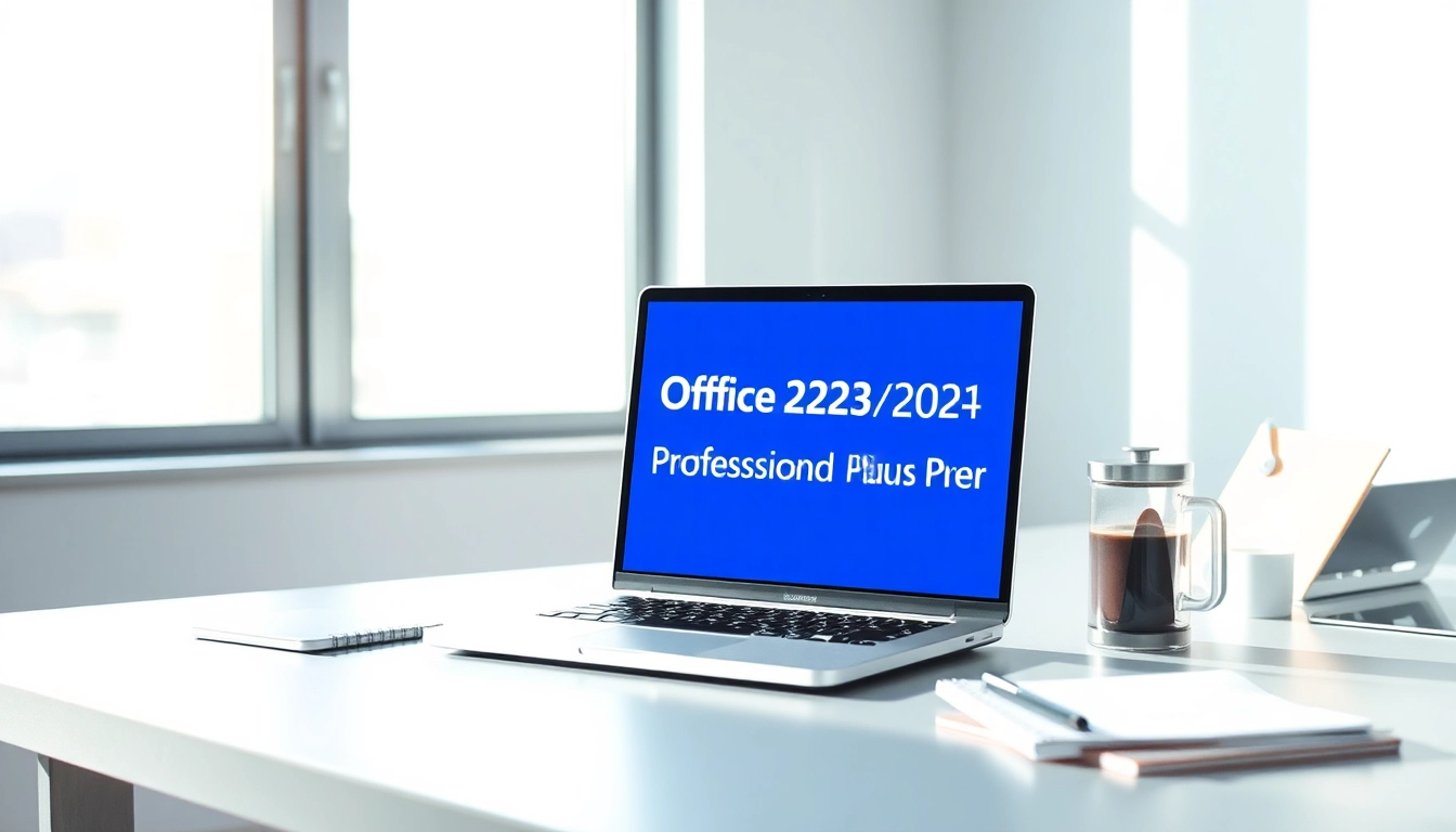 Verfüge über Office 2024 Professional Plus günstig kaufen und erlebe eine moderne Arbeitsumgebung mit produktiver Atmosphäre.