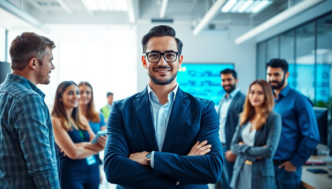 Headhunter IT bei der professionellen Rekrutierung in einem modernen Büro.