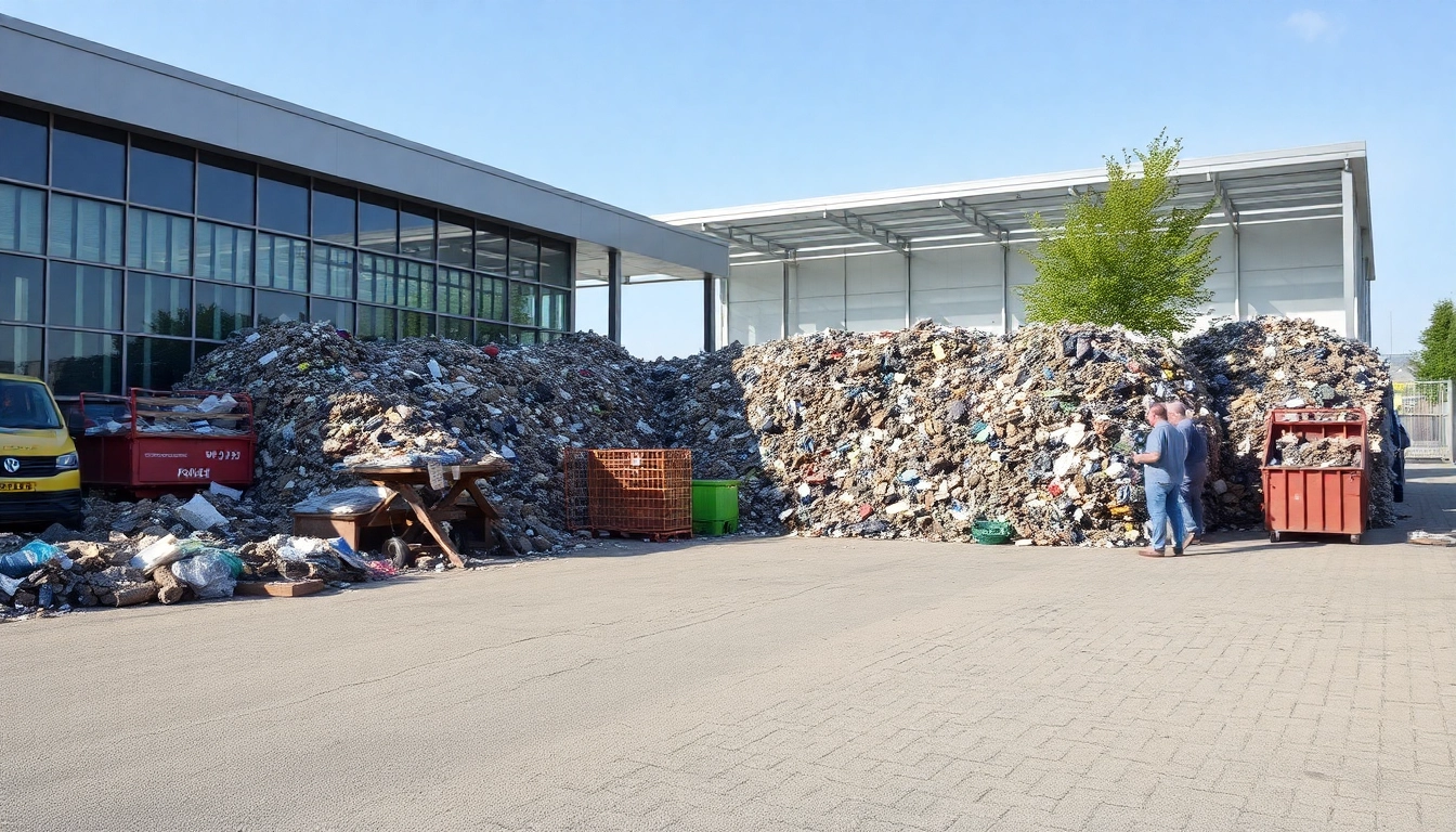 Schrottabholung Oberhausen - Fachgerechte Abholung und Sortierung von Schrottmaterialien vor Ort.