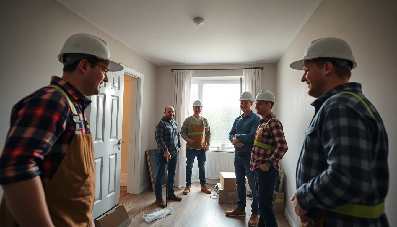 Effiziente Entrümpelung Wien: Profis bei der Arbeit bei einer Wohnungsräumung.