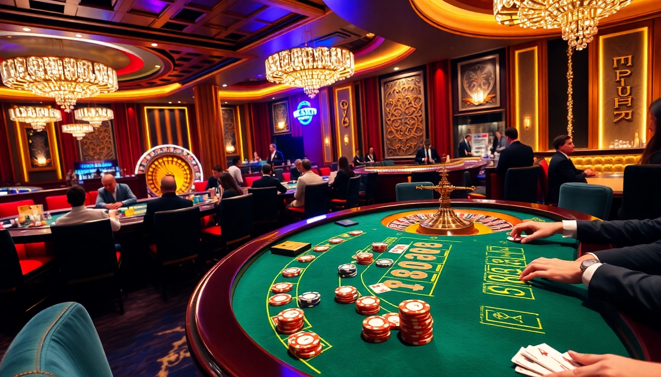 Experience the excitement of winning at https://tha-bet.pro/ with a vibrant casino gaming scene featuring poker and roulette.