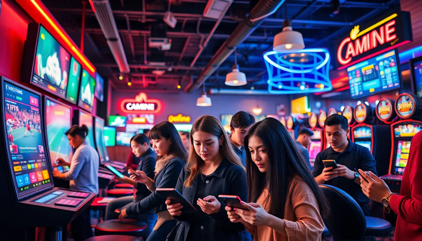 Experience the excitement at https://acb8.buzz/ with diverse online betting enthusiasts in a vibrant gaming environment.