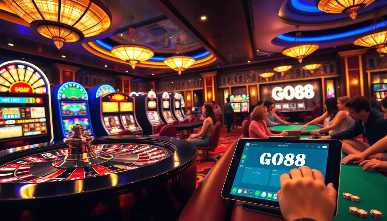 Experience thrilling gameplay at https://go88vn.id/ with vibrant casino visuals and exciting gambling action.