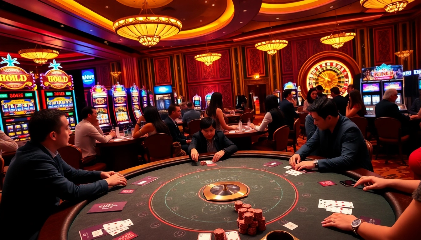 Experience the excitement at home vvjl casino with thrilling poker games and vibrant slot machines.